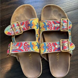 Prada Colorful Sandals
